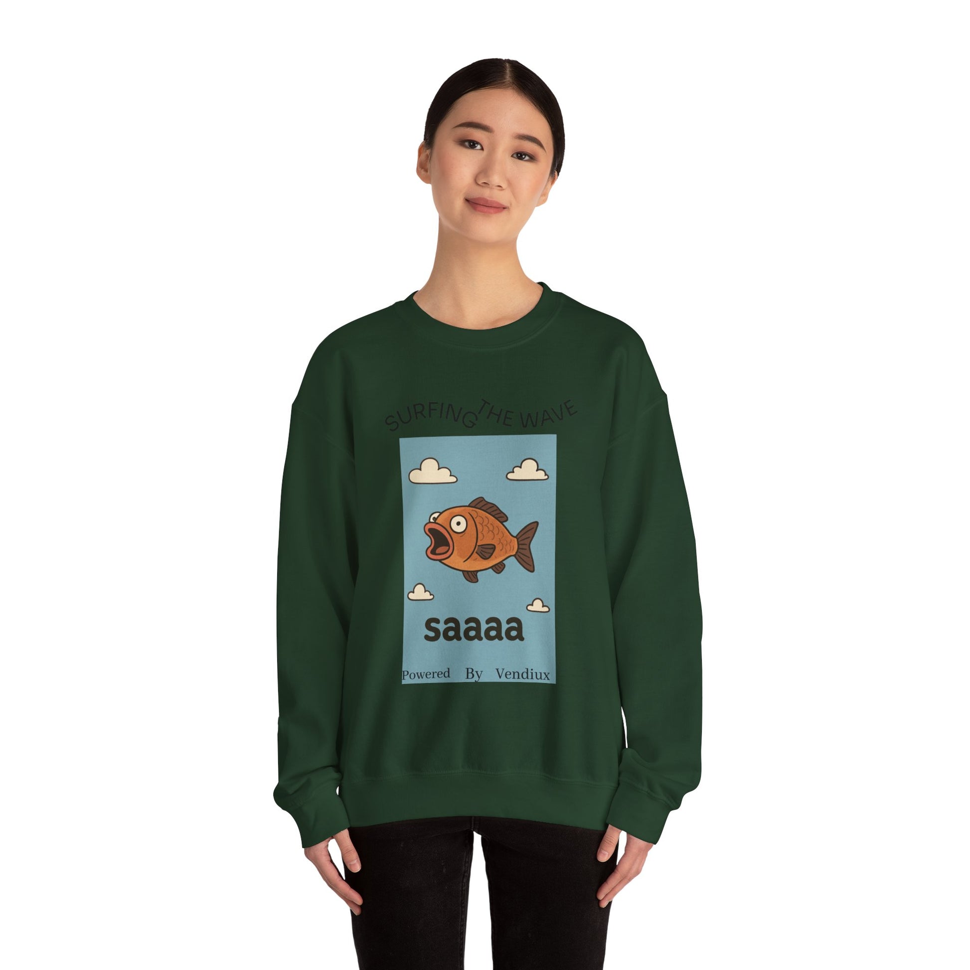 Unisex Saaaa Funny Sweater