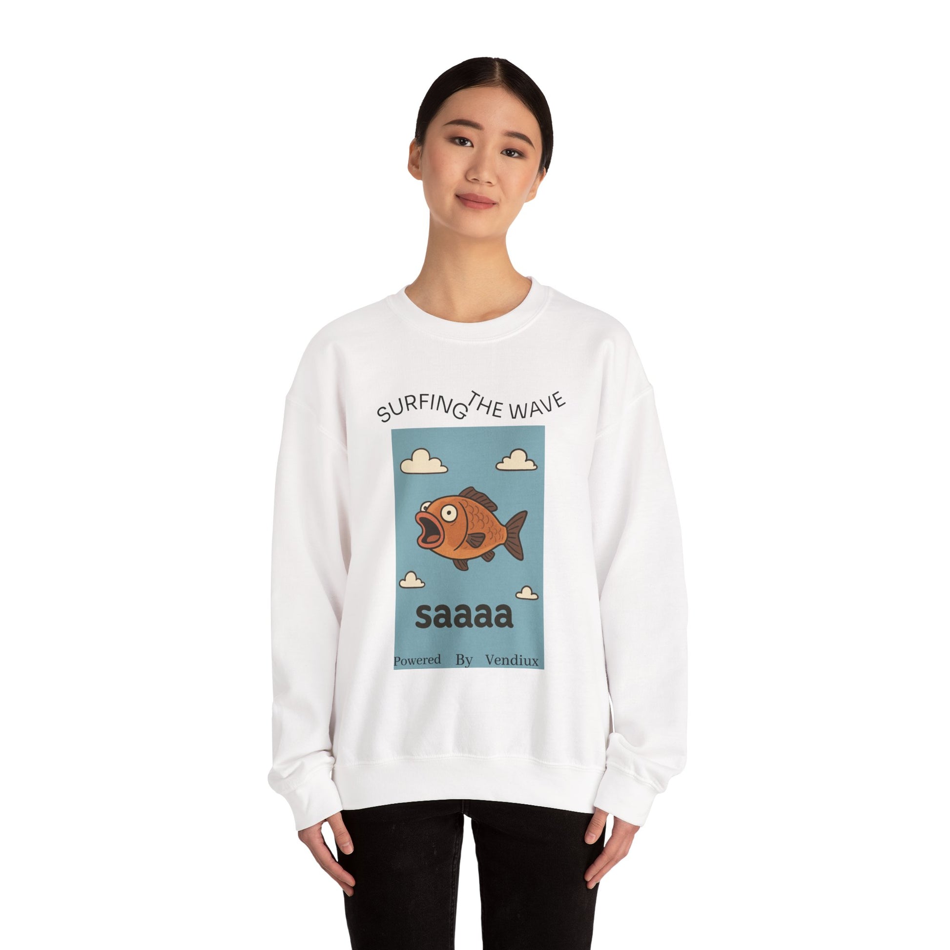 Unisex Saaaa Funny Sweater