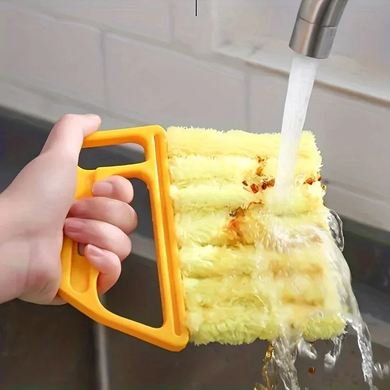 Blinds Window Cleaning Brush, Detachable Washable Blinds Dust Removal Brush, Blinds Duster, Household Dust Brush for Window Blin