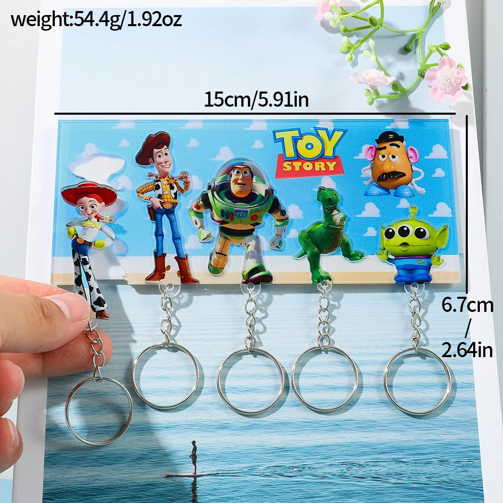 Toy Story Keychain HAnger 5 pcs