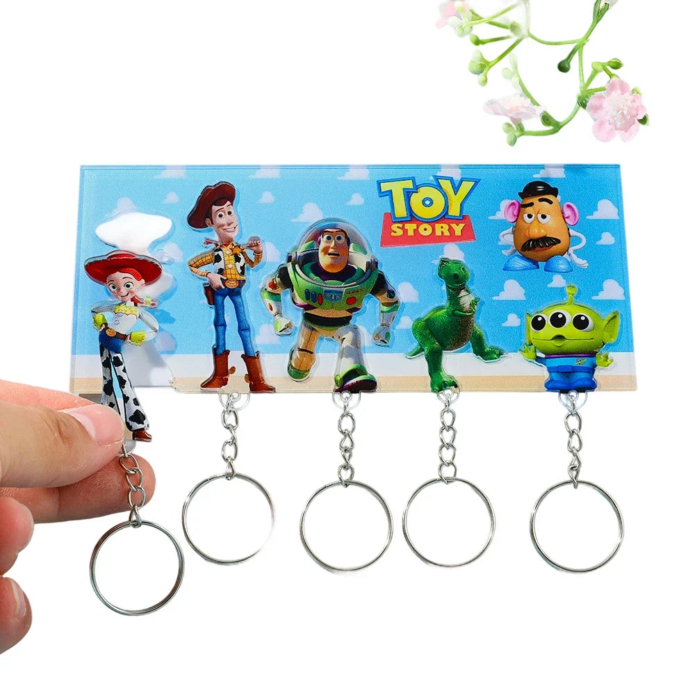 Toy Story Keychain HAnger 5 pcs