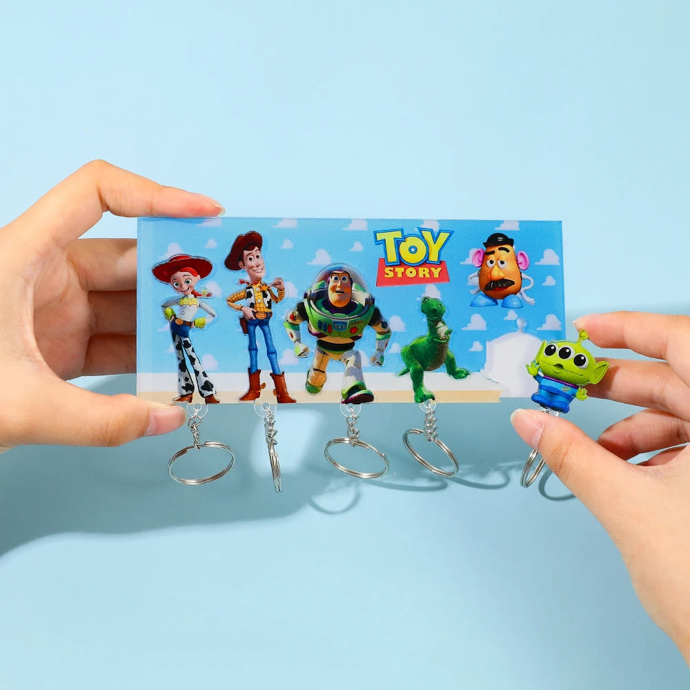 Toy Story Keychain HAnger 5 pcs