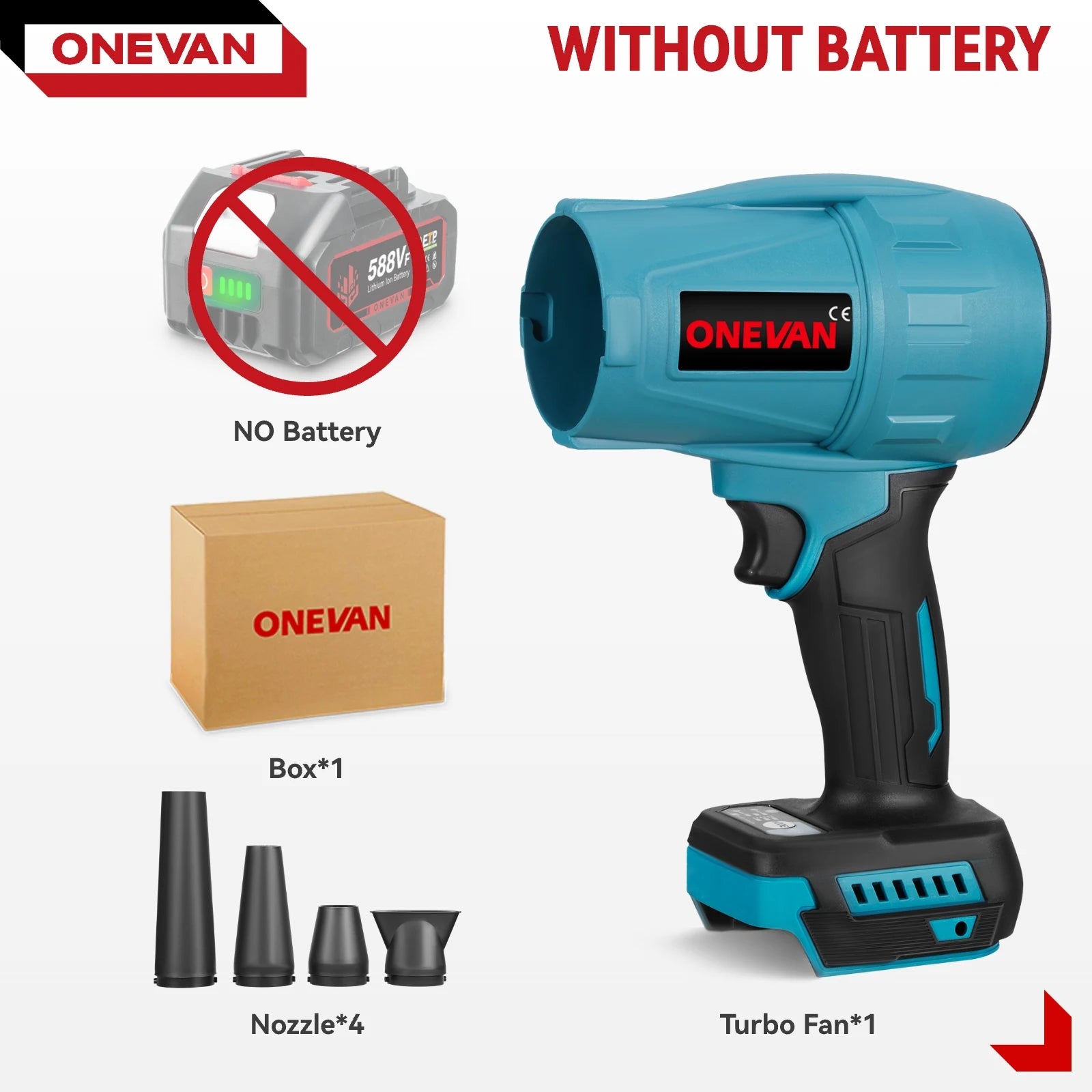 3500W Brushless Electric Air Blowers 300000RPM Handheld Cordless Leaf Blower Dust Blowing Tools for Makita Battery Pin